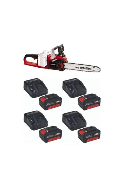 Einhell Ge-lc 36/35 Li Akülü Zincirli Testere (4 Adet 4.0akü Ve 4 Adet Şarj Ü...