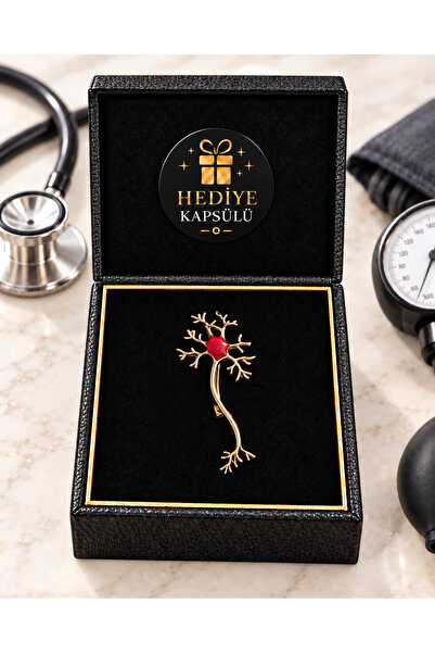 PULİNİN DÜKKANI Hemşire Doktor Temalı Charm Broş Seti – İğne Formlu Çoklu Fig...