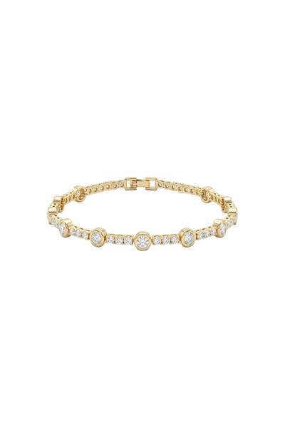 Charmist Steel Gold Row Waterway Bracelet
