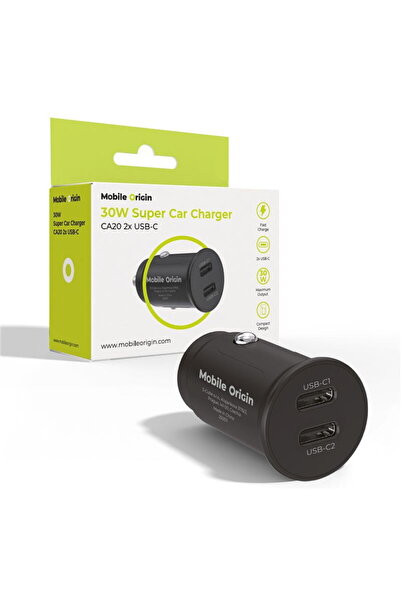 Mobile Origin ГЋncДѓrcДѓtor auto CA20 Super Car, 30W, 2x USB-C, Universal