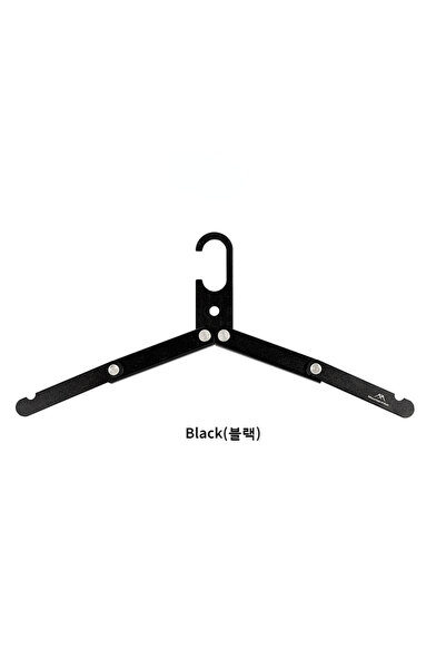 Choice Black 1PC Mountainhiker Folding Household Aluminum Alloy Clothes Hange...