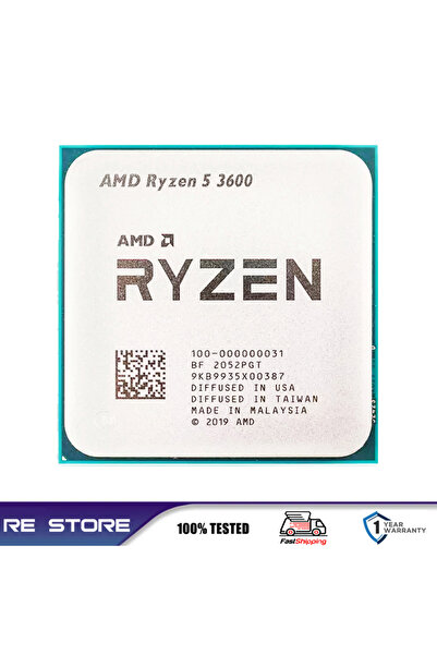 Choice AMD AMD Ryzen 5 R5 3600 3.6GHz 6-Core 12-Thread CPU Processor LGA AM4