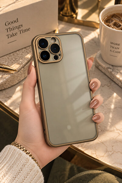 iPhone 13 Pro Max Uyumlu Premium Sert Kılıf – Sararmaz – Darbe Korumalı – Dayanıklı ve Şık Tasarım