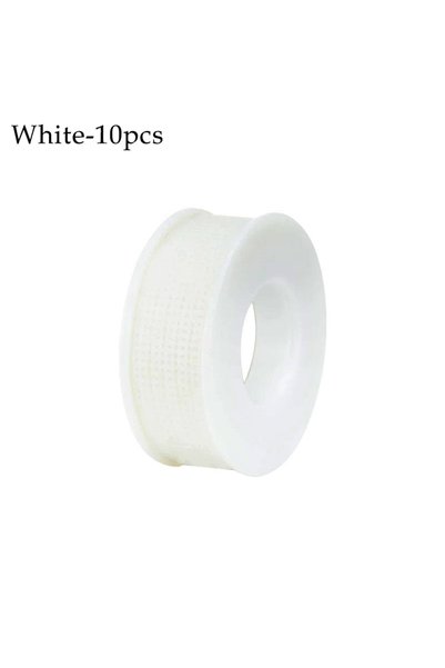 Choice11 White-10pcs 5/10pcs Silicone Gel Eyelash Tape Breathable Non-woven U...