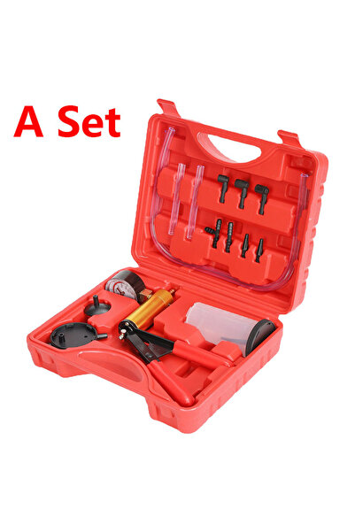 Choice A Set 2 in 1 Brake Bleeder THand Held Vacuum Pump Test Vacuum Purge Co...
