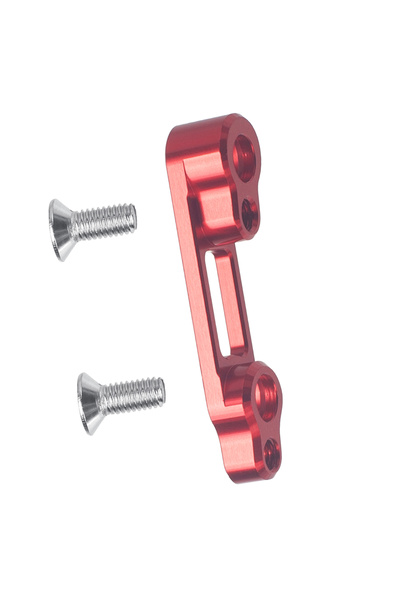 LINGMAI Rear Red Road Bike Disc Brake 160mm Adapter, Ultralight Front/Rear Br...