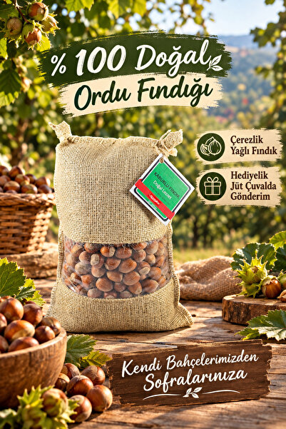 Kuzeylina Kabuklu Fındık 1 kg - Özel Hasat Çerezlik Ordu Fındığı- Hediyelik Ç...