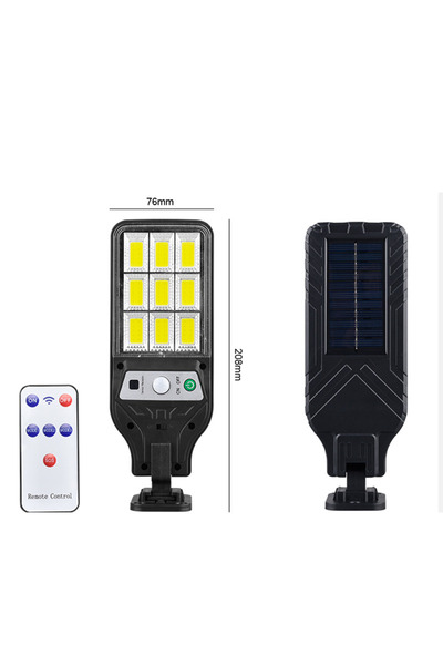 choice2 مصباح شمسي خارجي فائق السطوع بـ 90 مصباح LED و1008 وحدة COB، 3 أوضاع،...