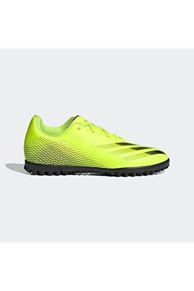 adidas X Ghosted Kids' Yellow Astroturf Field Shoes (Fw6920)