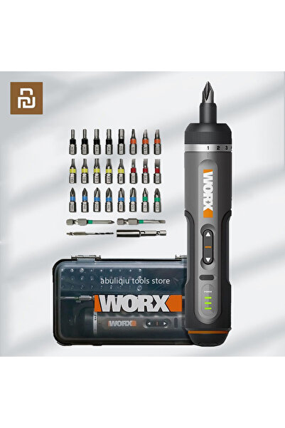 Choice مجموعة مفكات كهربائية صغيرة من WORX WX242 مفك براغي كهربائي لاسلكي ذكي...