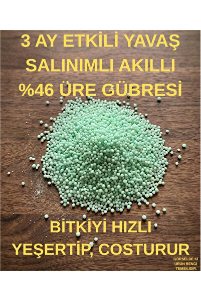 Saglam Tarım Yavaş Salınımlı İnhibitörlü Üre (N46 - NBPT) , Akıllı Çim Gübres...