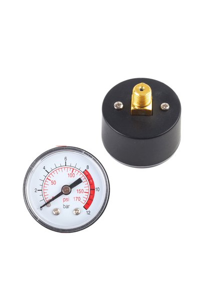 Choice Air Compressor Pneumatic Hydraulic Fluid Pressure Gauge 0-12Bar / 0-17...
