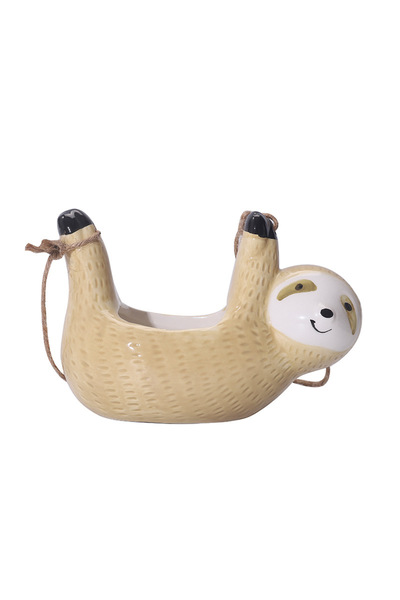 Choice Yellow 1Pcs Ceramic Hanging Plant Pots Scindapsus Chlorophytum Hanging...