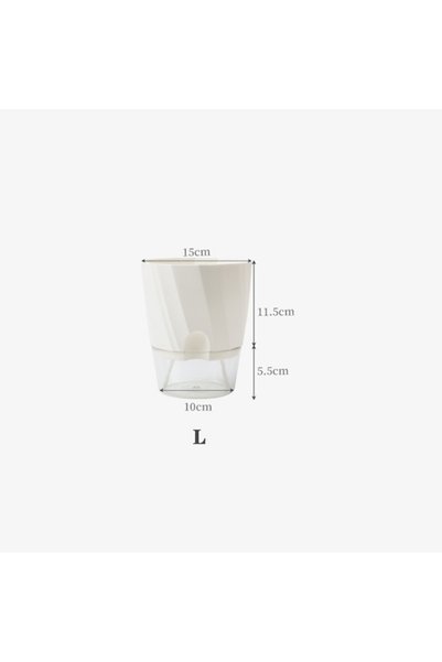 Choice Large size Lazy Hydroponic Flower Pot Automatic Water-Absorbing Flower...