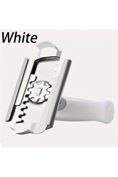 Choice White Adjustable Multi-function Bottle Cap Opener Stainless Steel Lids...