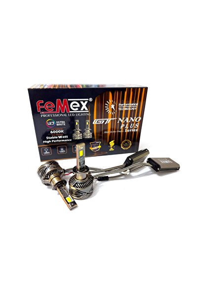 FEMEX Gt Nano Plus Csp Lumıled Royal Chipset Radyatör Soğutmalı H1 Led Xenon ...