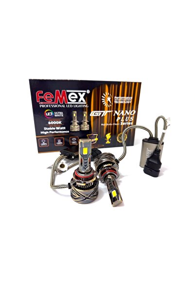 FEMEX GT Nano Plus Csp LUMILED ROYAL Chipset Radyatör Soğutmalı HB3 9005 Led ...