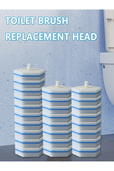 Choice 20pcs Disposable Toilet Disposable Toilet Cleaning Wand Refills, Dispo...