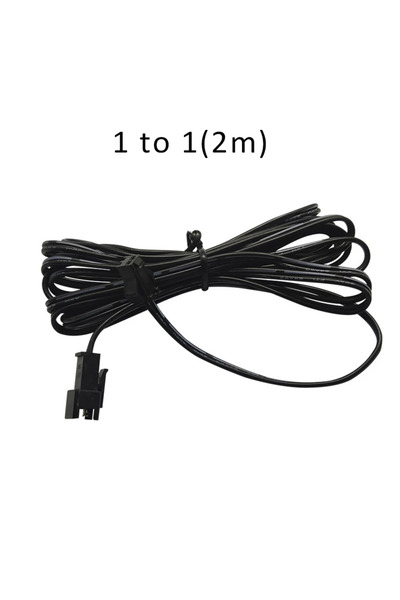 Choice7 2M Extension Cable 2pin EL Wire Splitter Connector 1 to 2 3 4 5 6 7 8...