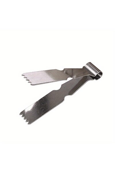 Choice 1pc Stainless Steel Pastry Clamp - Multipurpose Walnut Crisp Clip, Pea...