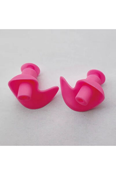 Choice Pink Durable Waterproof Earplugs Classic Texture 1 Pair for Swimming O...