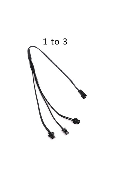 Choice5 1 to 3 Splitter 2pin EL Wire Splitter Connector 1 to 2 3 4 5 6 7 8 9 ...