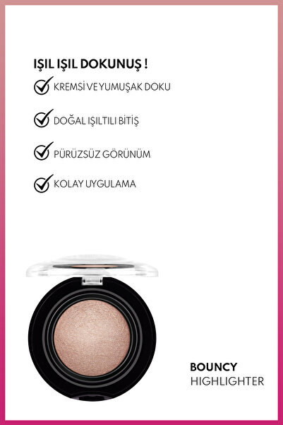 NOTE Bouncy Highlighter Yumuşak Kremsi Aydınlatıcı - 03 Champagne Glow