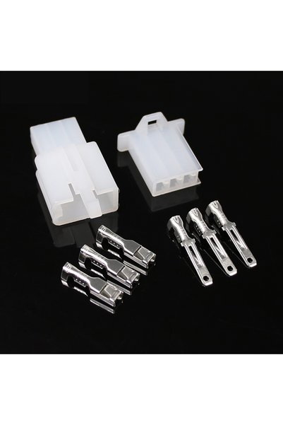 Choice1 10sets 3pin 10set/lot 2.8mm Automotive Connector Kit 2 3 4 6 Pin Elec...