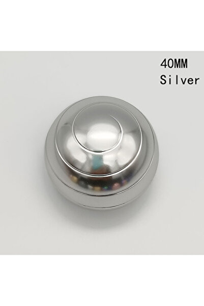 Choice silvery Desktop Spherical Gyroscope Metal Fingertip Gyroscope Adult Ci...