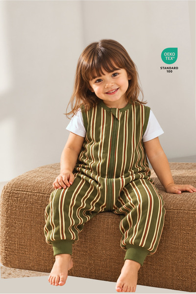 Pine Baby Home 0.5 TOG %100 Pamuk Bebek Uyku Tulumu OEKO-TEX Standard 100 - P...