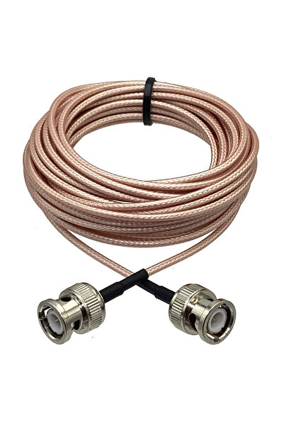 Choice6 12inch (30CM) Cable BNC Male to BNC Male Plug Connector straight RG31...