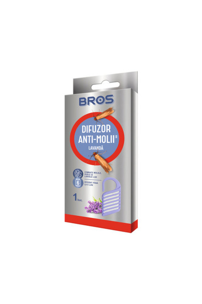 bros 1560 - difuzor de șoareci portocaliu - cu agățătoare