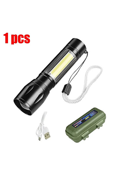 Choice 1pcs-Kd-Fk High Power Led Flashlight Portable Rechargeable Spotlights ...