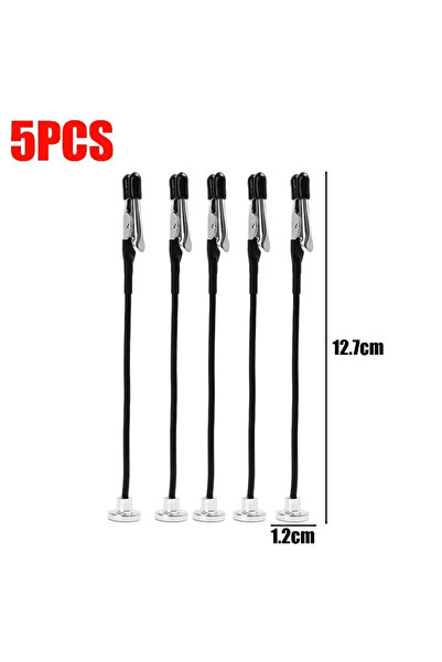 Choice 5PCS 50/1x Magnetic Alligator Clip Flexible Electric Test Crocodile Cl...