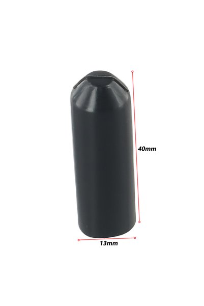 Choice1 C 10pcs Warm Shrink End Cap Heat Shrink Cap Black Cable Sealing Cap F...