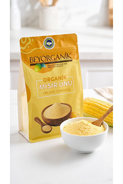 BEYORGANİK ORGANİK Mısır Unu 500gr (PESTİSİT ve AFLATOKSİN ANALİZLİ)