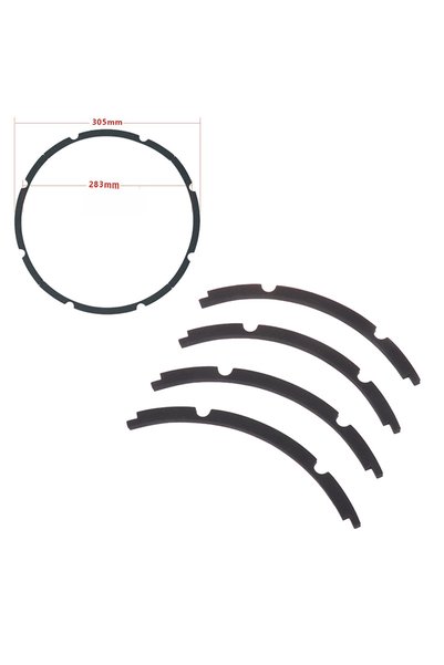 Choice3 12inch New 5/6.5/8/10/12/15/18Inch Woofer Speaker Foam Pads 4 Hole 8 ...