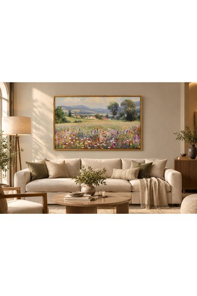 ALAYRA International Beautiful Canvas Wall Art framed 30x40cm Elegant Modern Home Decor Gift