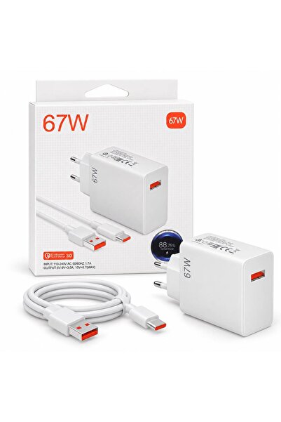 Adeyo Store 67W Hızlı Şarj Aleti | Type-C & USB Çıkışlı Laptop – Telefon – Ta...