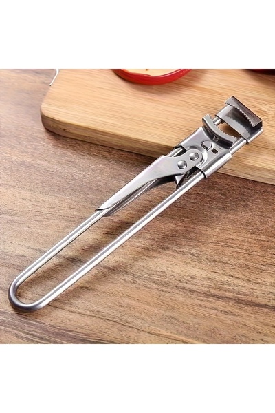Choice Silver Adjustable Stainless Steel Bottle Opener & Can Opener Multifunc...