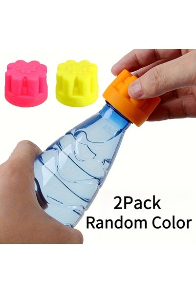 Choice Random color 2PCS 2PCS Heavy-duty Silicone Bottle Opener, Ergonomic An...