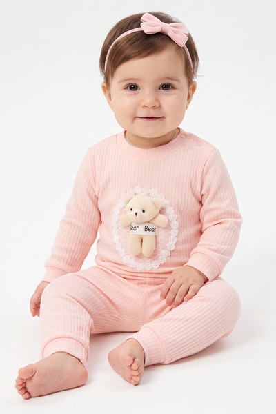 DÜŞ GİYİM Toy Baby Girls Set of 2