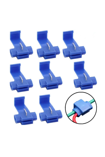 Choice 30PCS BLUE 30/50pcs Wire Cable Connectors Scotch Lock Electric Quick S...
