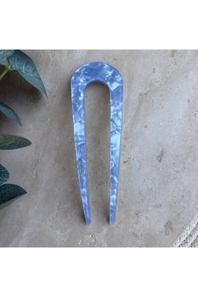 nesdesignn Pearlescent Large Hairpin (Blue)