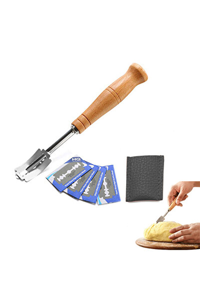 Choice Chocolate Premium Stainless Steel Bread Lame with 5 Replacement Blades...