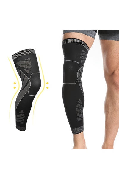 choice2 L 1PCS 1pcs Full-Leg Compression Sleeve And Knee Support Wrap, Suitab...