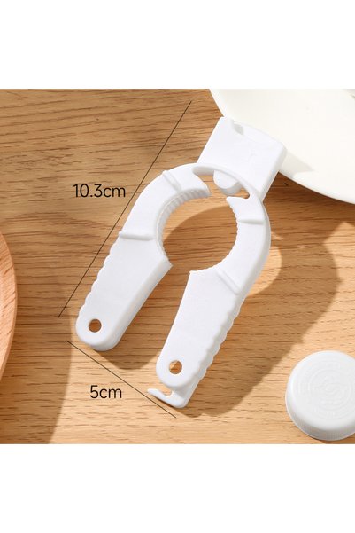 Choice1 WHITE 3-in-1 Multi-Purpose Cap Opener Handheld Water Bottle Twist-Off...