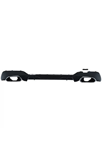 tuningset Difuzor bara spate cu ornamente cromate compatibil cu BMW Seria 3 G...