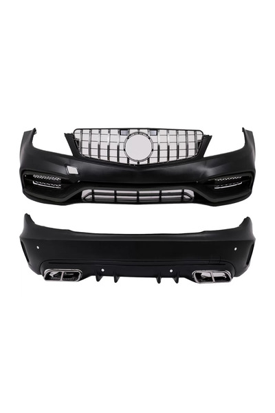tuningset Kit caroserie compatibil cu Mercedes Clasa C W204 2007-2015 Convers...