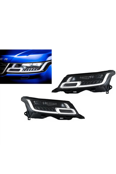 tuningset Faruri LED compatibile cu Range Rover Sport L494 2013-2017 cu conve...